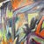 Expressionist Birds of Paradise Oil Painting Signed by Artist Spoonamore For Sale - Image 10 of 11