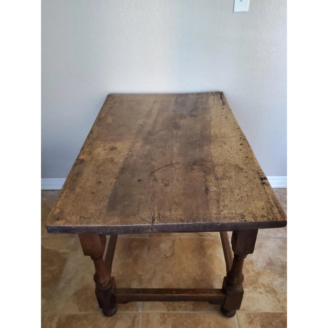 17th Century Iberian Baroque Period Rustic Table For Sale - Image 11 of 13