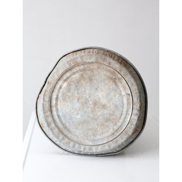 Vintage Galvanized Chicken Feeder For Sale - Image 14 of 14