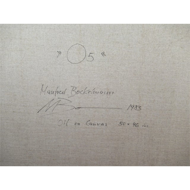 Late 20th Century Manfred Bockelmann, O-5 For Sale - Image 5 of 6