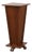 French Art Deco Geometric Oak Pedestal, 1925 For Sale