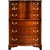 Vintage Georgian Style Mahogany Tall Chest of Drawers With Brass Bail Hardware For Sale - Image 13 of 13