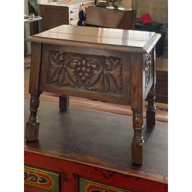Antique English Work Box For Sale - Image 11 of 12