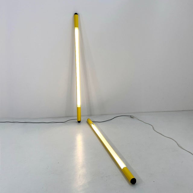 Large Yellow Neon Light from DIL, 1980s For Sale - Image 4 of 6