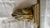 Vintage Ornate Faux Gold Giltwood Wall Sconces For Sale - Image 4 of 6