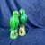 Ceramic 19th Century Chinese Export Chinoiserie Green Glazed Pottery Parrots For Sale - Image 7 of 7