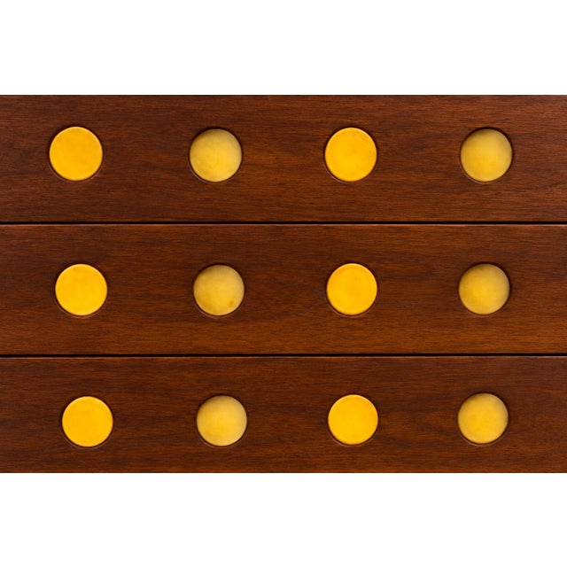 Brazilian Modern Imbuia Chest of Drawers by Móveis Cimo, Brazil, 1950s For Sale - Image 9 of 18