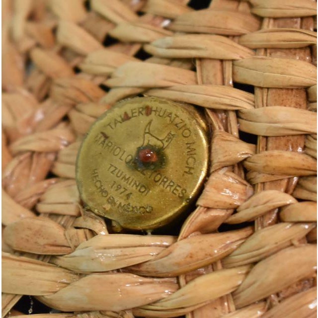 Tan Original Palm Tree Floor Lamp by Mario Lopez Torres For Sale - Image 8 of 8