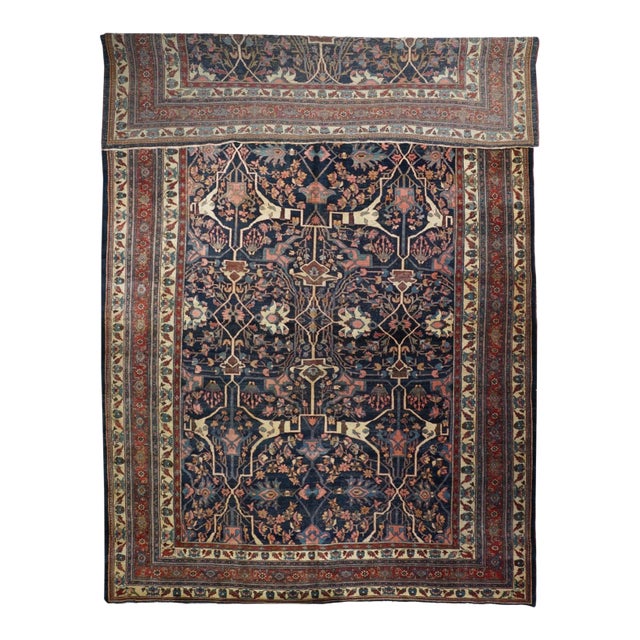 Late 19th Century Antique Bidjar Rug 11'6'' X 18'0'' For Sale