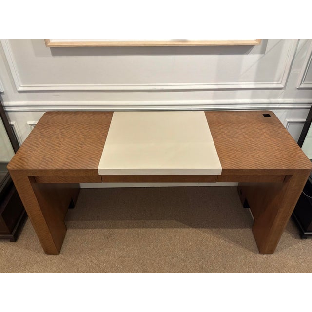 Modern Baker Barbara Barry Waterfall Desk For Sale - Image 3 of 13