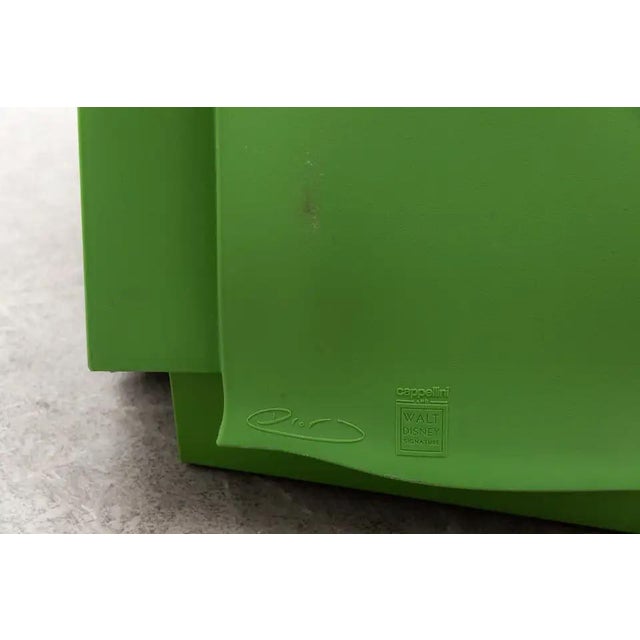 Cappellini Cappellini X Walt Disney Signature Tron Armchair by Dror Benshetrit, Green For Sale - Image 4 of 4