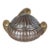 Early 20th Century Antique Chinese Copper and Brass Lidded Box For Sale