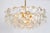Gold Chandelier Gilt Brass and Crystal Glass from Kinkeldey, Germany, 1970s For Sale - Image 8 of 15