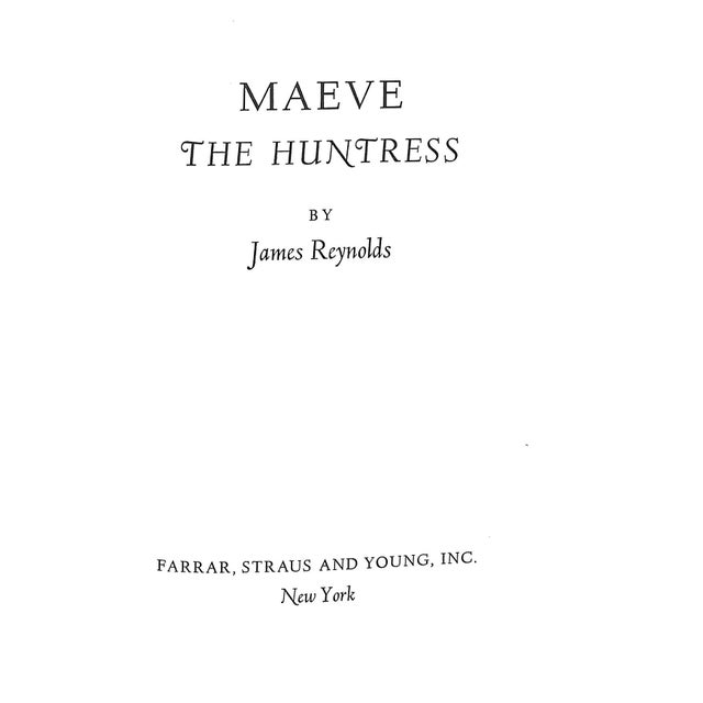 REYNOLDS, James [439] pp. Farrar, Straus, And Young 1952 8 1/2" x 6"