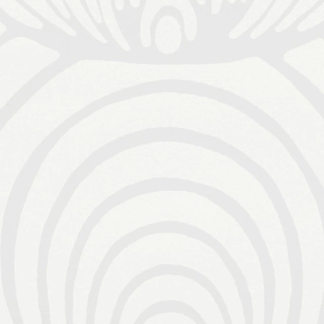 Contemporary Sample - Schumacher Coralline Wallpaper in Grey For Sale - Image 3 of 5