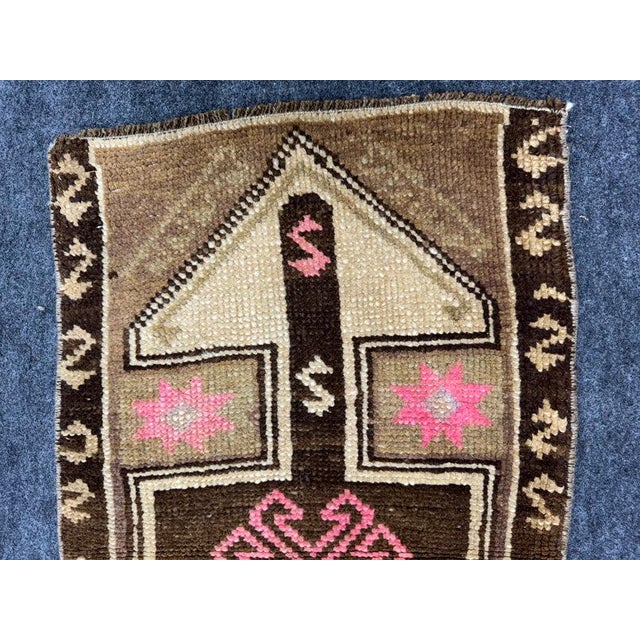 Contemporary Turkish Yastik Rug 1'6" x 2'8" For Sale - Image 3 of 5