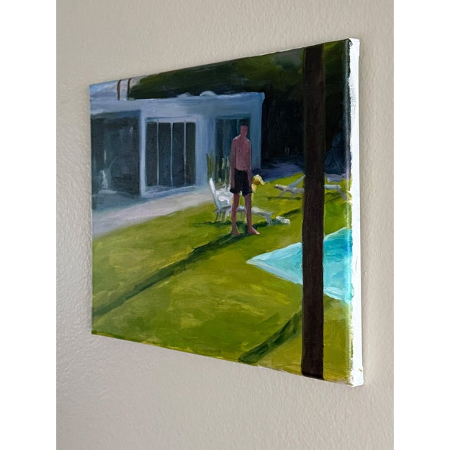 Contemporary Overshadow -Oil on Linen by Kory Alexander For Sale - Image 3 of 4