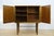 Brown Swedish Gold Cabinet with Christian Lacroix Wallpaper, 1950s For Sale - Image 8 of 11