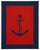 Asprey for Cunard Nautical Anchor Wool Blanket For Sale - Image 9 of 10