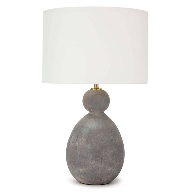 Brown Regina Andrew Playa Ceramic Table Lamp For Sale - Image 8 of 8