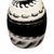 Late 20th Century Vintage Murano Art Glass Shell Bowl – Sculptural Italian Black & Clear Ribbed Glass Catchall For Sale - Image 5 of 12