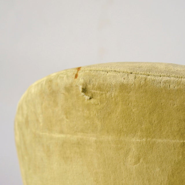 Danish Velvet Armchairs with Fringed Skirts, 1950s, Set of 2 For Sale - Image 12 of 18