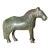 Fine Chinese 18th/19th Century Spinach Green Jade Horse Figurine - Qing Dynasty Style For Sale