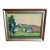 Modern Gary Ray Plein Air Oil Linen Wood Frame Signed California Landscape Painting For Sale