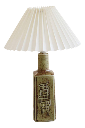 Ceramic Pottery Lamp by Desiree Stantoj, Denmark, 1960s