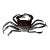 Japanese Bronze Articulated Crab Okimono Meiji by Yasunosuke Ryubundo VI For Sale