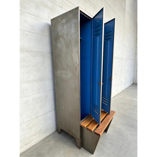 East German Factory Lockers, 1970s For Sale - Image 6 of 11