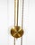 Mid Century Modern Wall Clock Rosewood Pendulum Weights Hanging Junghans Chime For Sale - Image 4 of 9