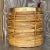 Wood Vintage Coastal Brass and Reed Planter For Sale - Image 7 of 7
