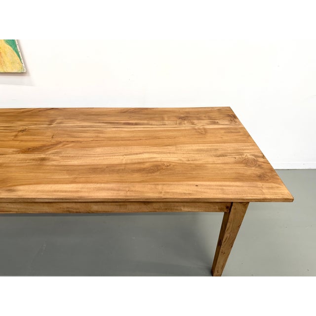 Walnut Table with Tapered Legs, 1950s For Sale - Image 18 of 18