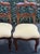 Elegant pair of 19th-century Victorian chairs crafted in richly figured flame mahogany, showcasing beautiful grain...