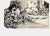 Catastrophe is an original drawing in china ink on paper by Gabriele Galantara (1865-1937). the state of preservation:...