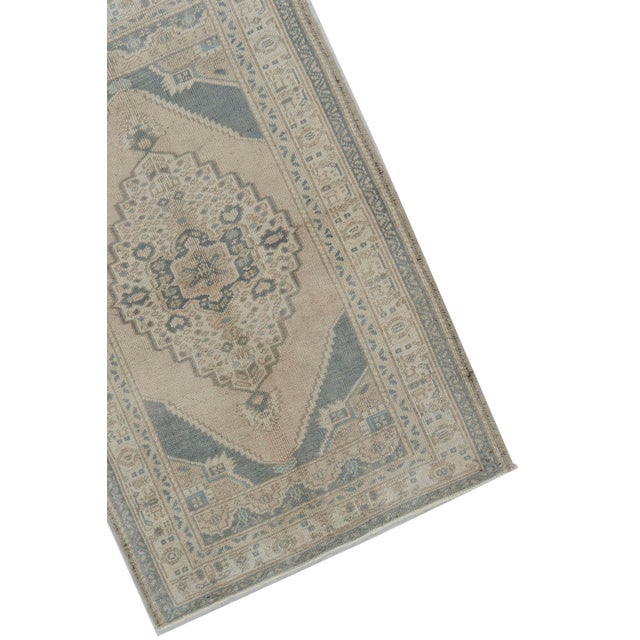Vintage Turkish Oushak Area Rug 3ft 7in X 5ft 5in For Sale In New York - Image 6 of 8