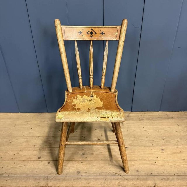 Dutch Painted Kitchen Chairs, Set of 4 For Sale - Image 9 of 18