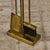 Mid-Century Modern Brass Fireplace Tool Set For Sale - Image 3 of 17