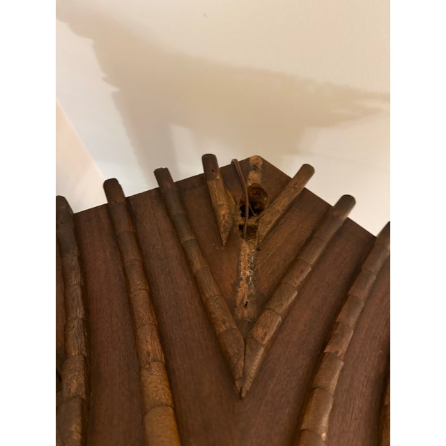 Mid-20th Century Chinoiserie Carved Wood Pagoda Vitrine & Display Cabinet For Sale - Image 9 of 9