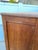 Oak Triple Column Filing Cabinet with Curtains, 1950s For Sale - Image 11 of 18