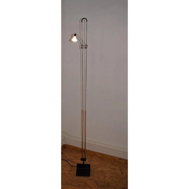 Industrial Minimalist Floor Lamp, 1980s For Sale - Image 3 of 10