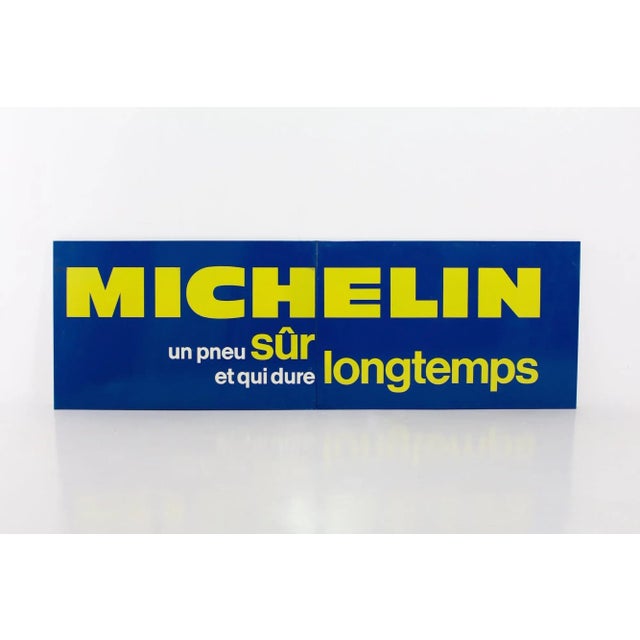 Michelin Sign from Ets Chagnon For Sale - Image 4 of 4
