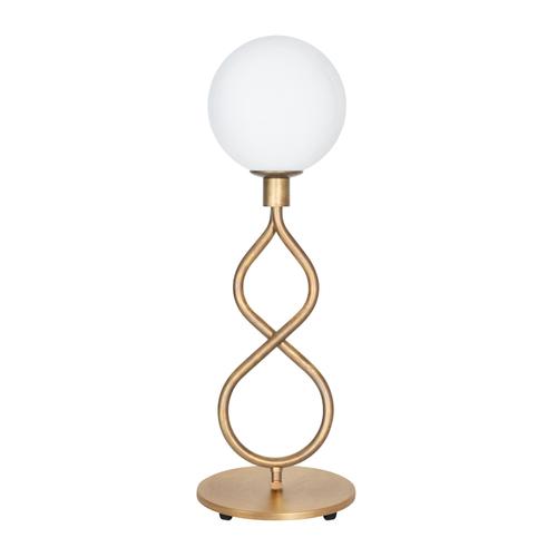 Not Yet Made - Made To Order Fire Globe Raw Brass Table Lamp by Lisa Hilland for Konsthantverk Tyringe For Sale - Image 5 of 8