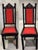 Set of Four 19th Century/Early 20th Century Spanish Jacobean-Style Gothic Revival Chairs For Sale - Image 4 of 12