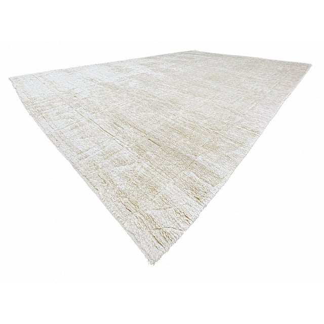 Contemporary Rh Kinari Wool Rug – 10' × 14' Ivory | Wool | Hand-Knotted | For Sale - Image 3 of 18