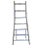 Vintage Gray Belgian Farm Ladder For Sale In Los Angeles - Image 6 of 6