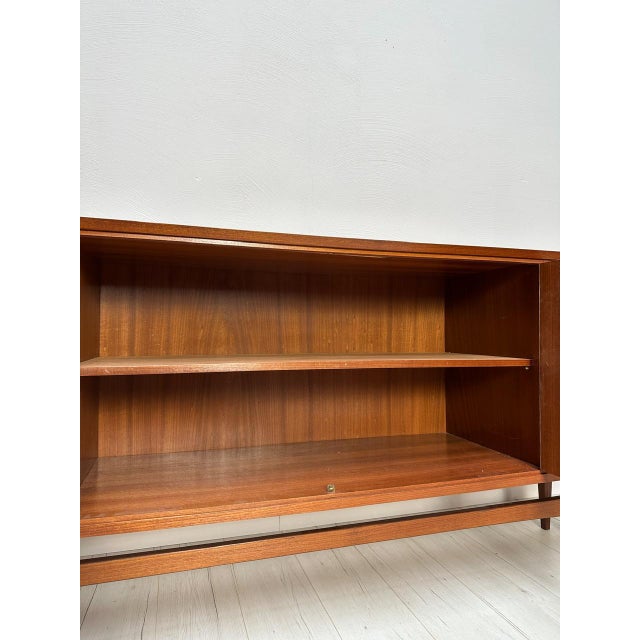 Large Mid-Century Minimalistic Teak Sideboard, 1960s For Sale - Image 10 of 16