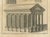 After Montfaucon, Roman Temple Architecture, 1721, Engravings, Set of 3 For Sale - Image 12 of 13