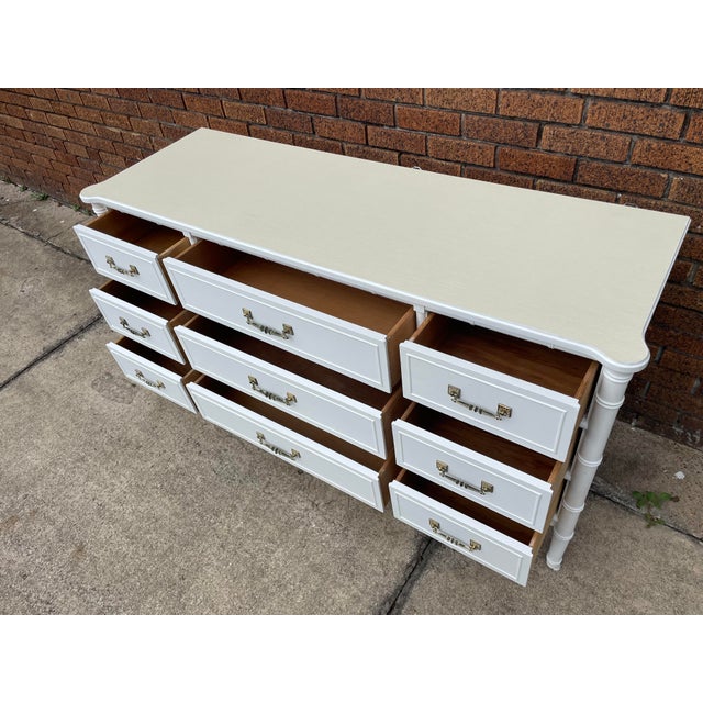 Vintage Henry Link Bali Hai Bedroom Dresser Set Chairish